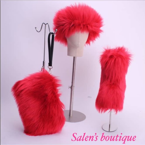 Furry boots sets - Picture 2 of 6